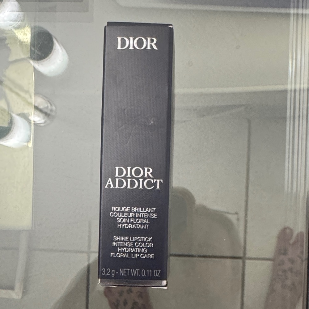 Dior Addict Shine Lipstick - Elegant Black